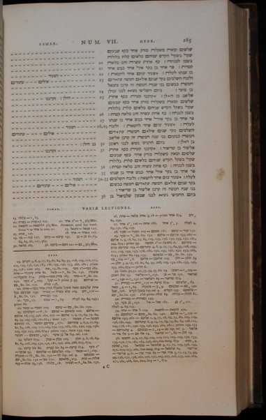 Vetus Testamentum Hebraicum : cum variis lectionibus / edidit Benjaminus Kennicott ...