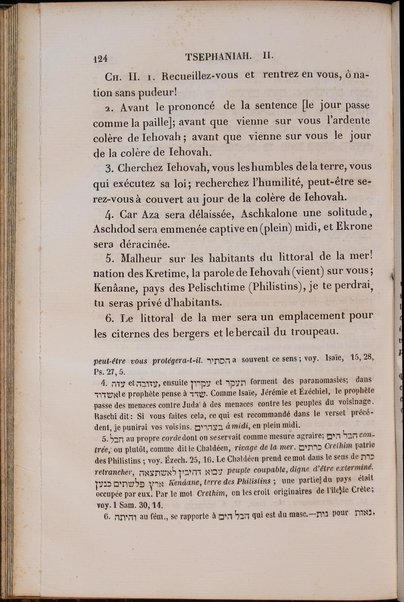 La Bible : traduction nouvelle, avec l'hébreu en regard : accompagné des points-voyelles et des accents toniques, avec des notes philologiques, géographiques et littéraire, et les principales variantes de la version des Septante et du texte samaritain / par S. Cahen.