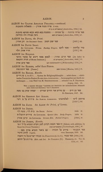 Catalogue of the Hebrew books in the Library of the British Museum : Printed by order of the Trustees.