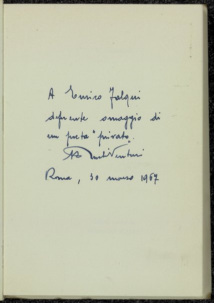 Parole a settentrione e altre poesie / Raoul Romoli Venturi