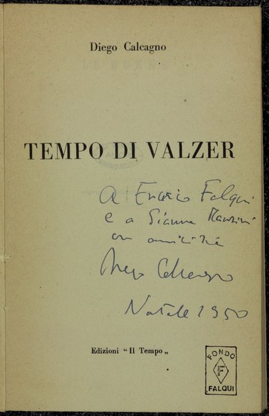 Tempo di valzer / Diego Calcagno