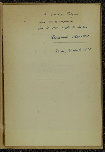 La strada dei poveri / Raimondo Manelli