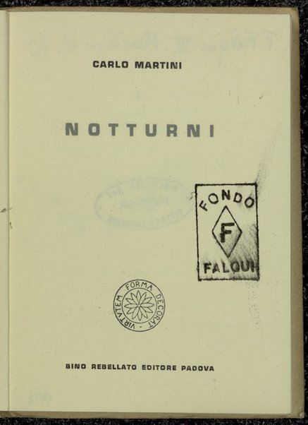 Notturni / Carlo Martini