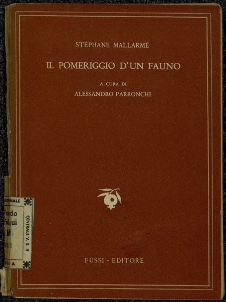 Il pomeriggio d'un fauno / a cura di Alessandro Parrocchi