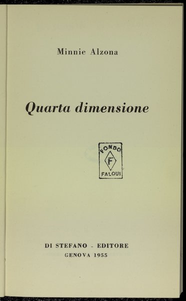 Quarta dimensione : [Segue: Racconti brevi]