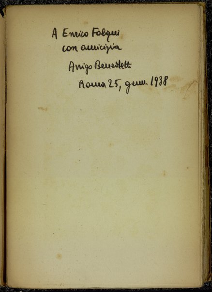 La figlia del capitano / Arrigo Benedetti