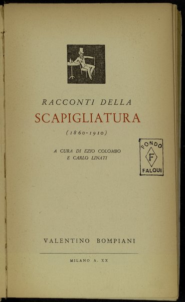 Racconti della Scapigliatura : (1860-1910) / a cura di Ezio Colombo e Carlo Linati