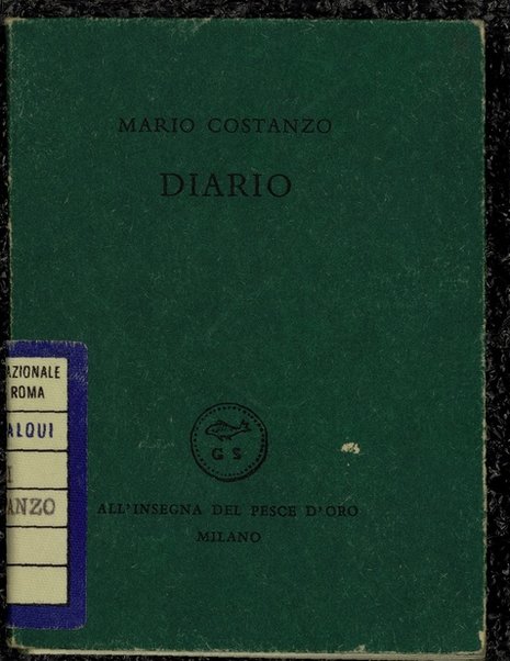 Diario / Mario Costanzo