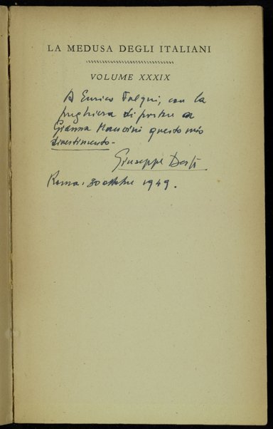 Storia del principe Lui : romanzo / di Giuseppe DessÃ­