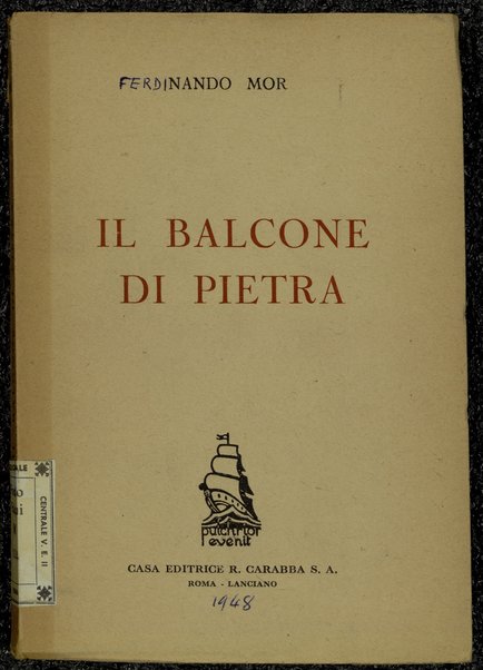 Il balcone di Pietra / Nando Mor