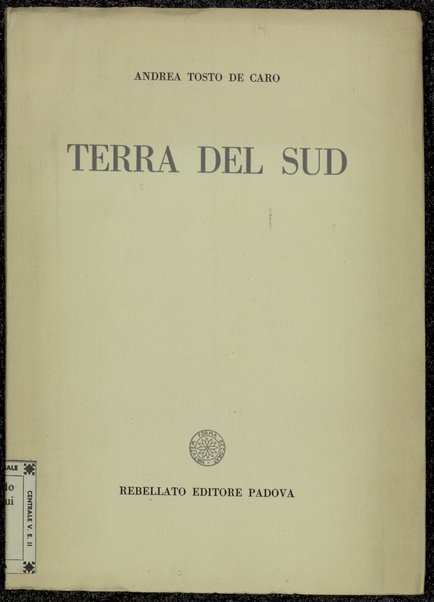 Terra del Sud / Andrea Tosto De Caro