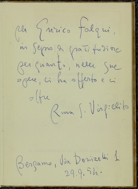I giorni del sole / Rina S. Virgillito ; con una presentazione di Carlo Bo e un disegno di Eugenio Montale
