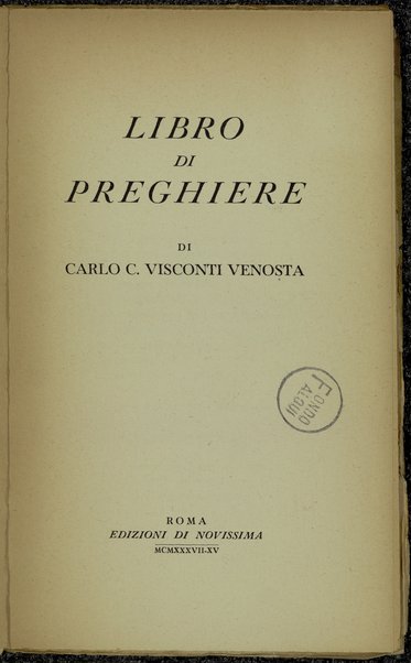 Libro di preghiere