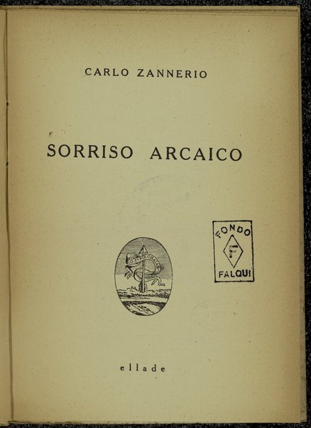 Sorriso arcaico : ï¿½versiï¿½