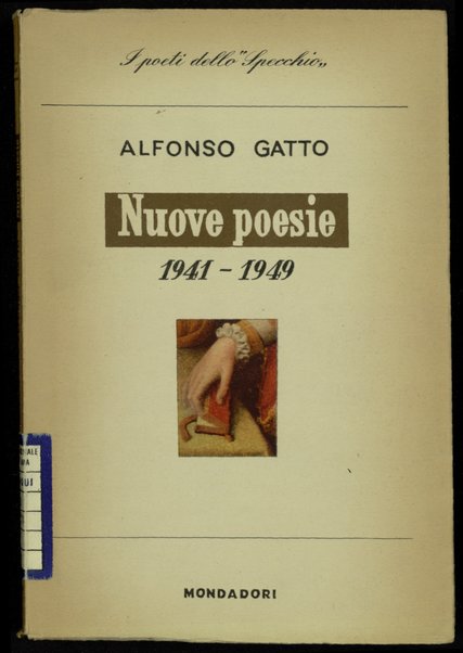 Nuove poesie : 1941-1949 / Alfonso Gatto