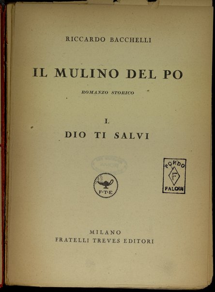 1: Dio ti salvi / Riccardo Bacchelli