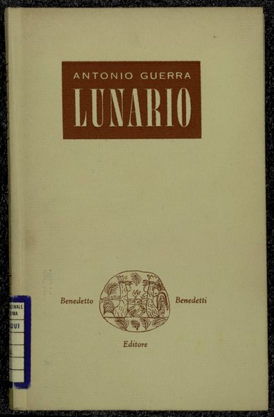 Lunario / Antonio Guerra