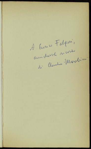 La chiave e il cerchio : ritratti di scrittori contemporanei / Claudio Marabini