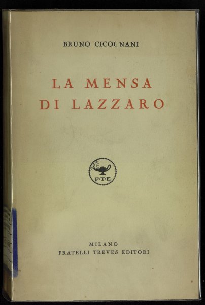 La mensa di Lazzaro / Bruno Cicognani