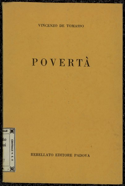 Poverta (1958-1959)