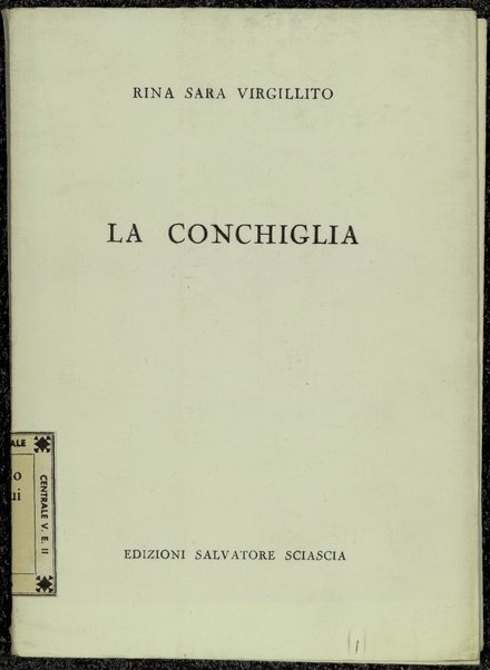 La conchiglia / Rina Sara Virgillito