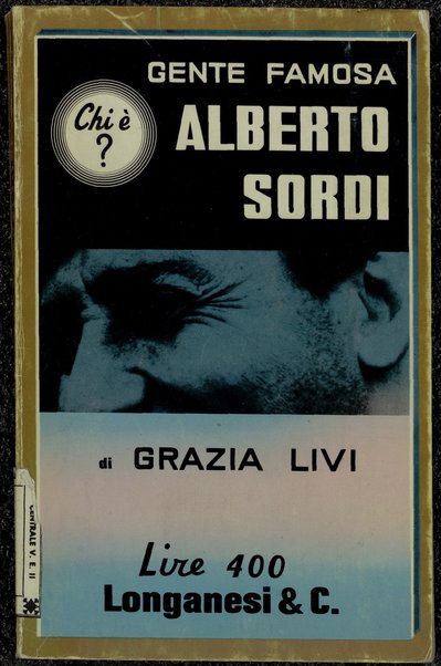 Alberto Sordi / di Grazia Livi