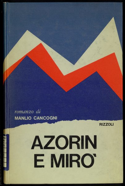 Azorin e MirÃ³ / Manlio Cancogni