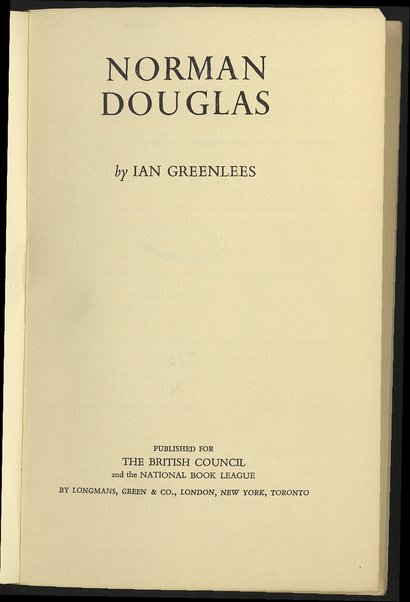 Norman Douglas / by Ian Greenlees