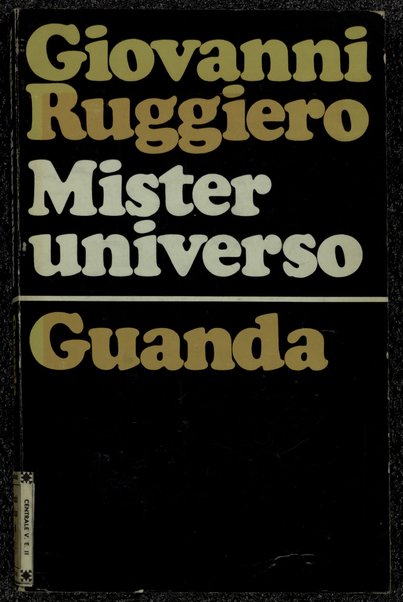 Mister universo : romanzo / Giovanni Ruggiero