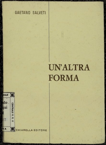 Un'altra forma