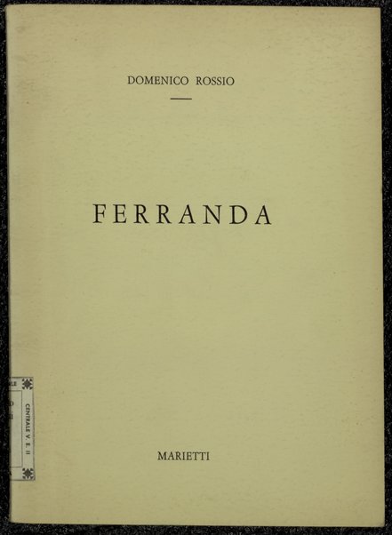 Ferranda / Domenico Rossio