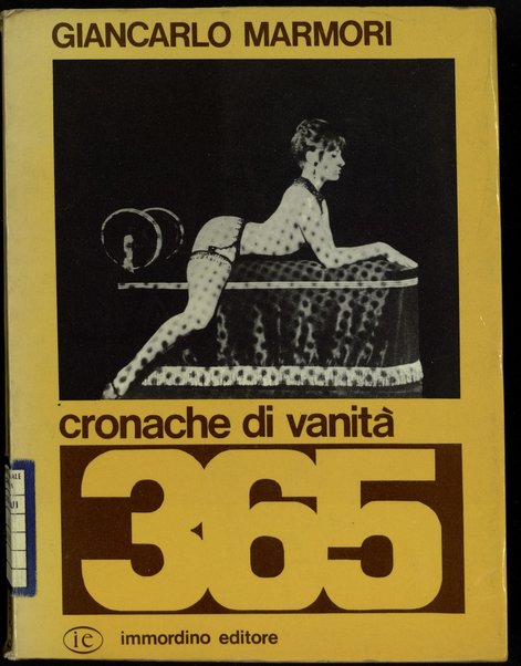 Cronache di vanita / Giancarlo Marmori