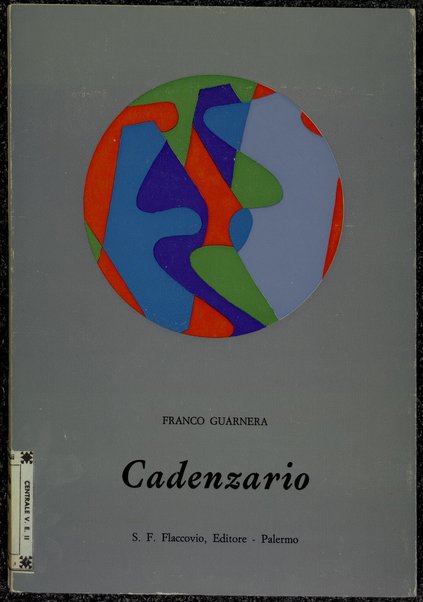 Cadenzario / Franco Guarnera ; presentazione di Antonio Sacca