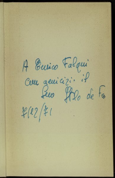 Manzoni : l'uomo e l'opera / Italo de Feo