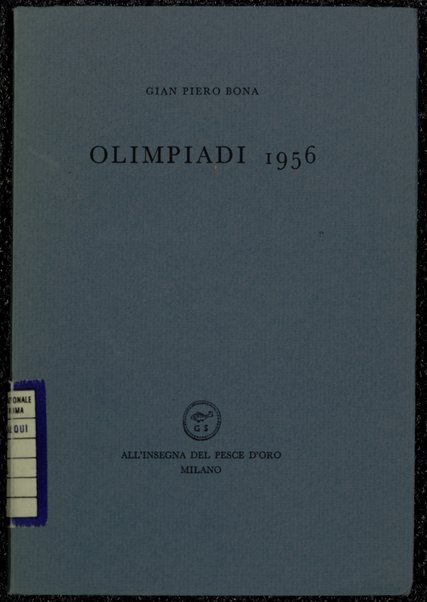 Olimpiadi 1956 / Gian Piero Bona