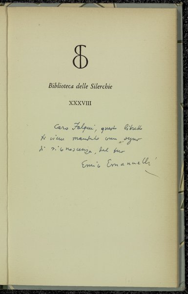 Una lettera dal deserto / Enrico Emanuelli