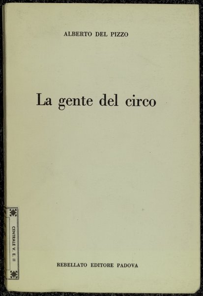 La gente del circo / Alberto Del Pizzo