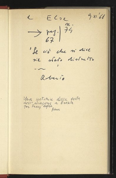 Confessioni e immagini / Franz Kafka ; con una prefazione di Elemire Zolla ; traduzione di Italo A. Chiusano, Anita Rho e Gisella Tarizzo