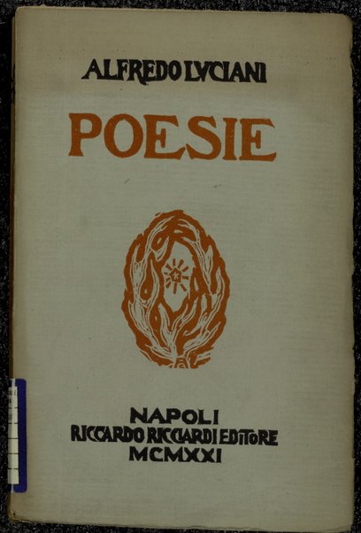 Poesie / Alfredo Luciani