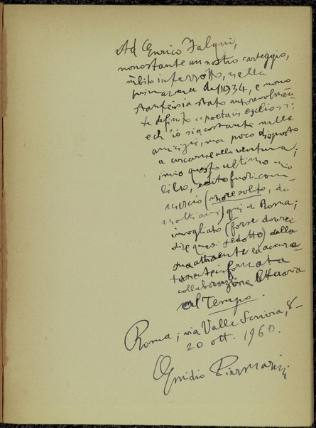 Quinto libro d'epigrammi / Emidio Piermarini