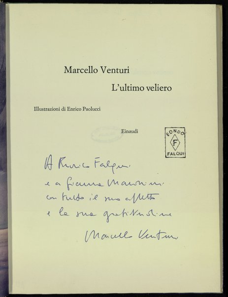 L ultimo veliero / Marcello Venturi ; illustrazioni di Enrico Paolucci