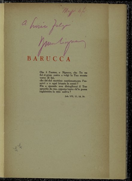 Barucca / Bruno Cicognani