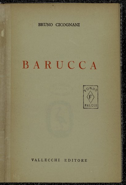 Barucca / Bruno Cicognani