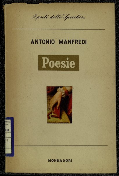 Poesie / Antonio Manfredi