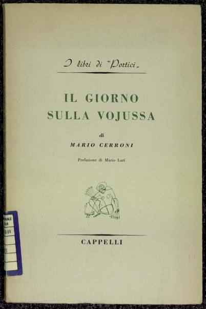 Il giorno sulla Vojussa / Mario Cerroni ; prefazione di Mario Luzi