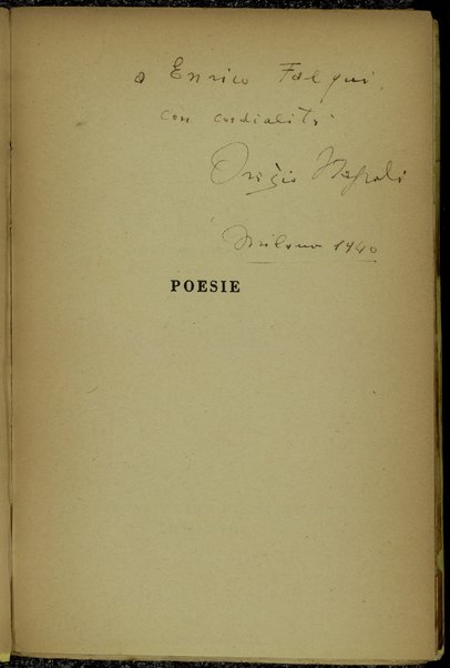 Poesie : con un saggio sulla poetica di Jacopone / Orazio Napoli