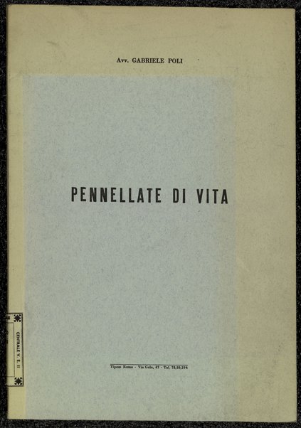 Pennellate di vita / Gabriele Poli