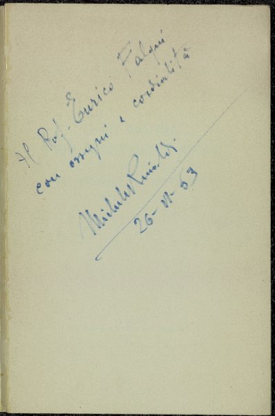 La crisi della poesia e della critica italiana del Novecento : origini e cause : il binomio anima-pensiero alla base della nuova poesia italiana / Michele Rinaldi